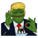 Video sticker 👌 PePe Trump @kyprijan