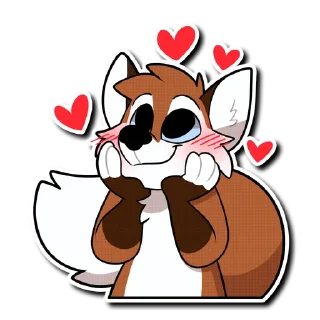 Video sticker 🥰 Padfox & Lambic