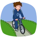 Video sticker 🚴‍♂️ Folks Finance animated stickers