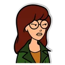 Sticker 😡 Daria and Jane