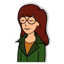 Sticker 🌚 Daria and Jane