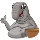 Video sticker 👍 Homunculus Loxodontus