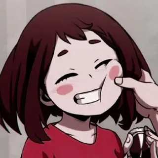 Sticker 🍄 Uraraka| @genshinnbasds :: @fStikBot