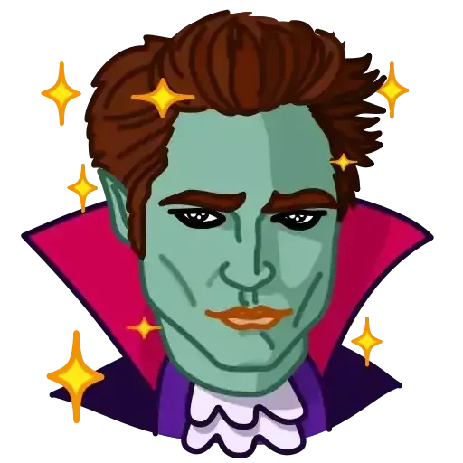 Sticker 😉 Pepe Vampire