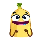 Video sticker ❤️ Banana :: @AuthorStickers