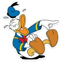 Sticker 🤣 Donald Duck👉 @Stickergram