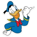 Sticker 👍 Donald Duck👉 @Stickergram