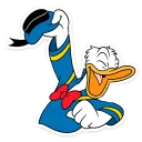 Sticker 😆 Donald Duck👉 @Stickergram