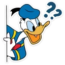 Sticker 👀 Donald Duck👉 @Stickergram