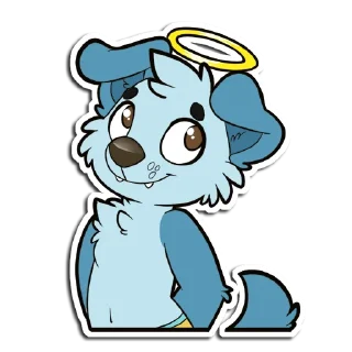 Sticker 😇 Moofy's Monday Mission!