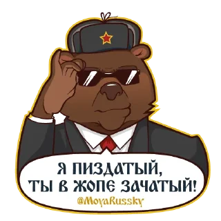 Sticker 😎 Моя Русский