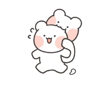 Video sticker 💬 뭐 해? 나랑 놀자곰! By @KakaoEmoticon