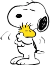 Video sticker ❤ Snoopy