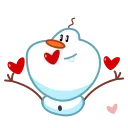 Video sticker 😘 Snowman