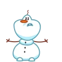 Video sticker 😨 Snowman