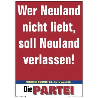 Sticker 👋 Die PARTEI