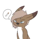 Sticker 😥 Just depressed fennec