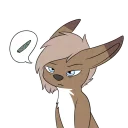 Sticker 😥 Just depressed fennec