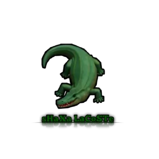 Sticker 🐊 sHaXa_oKeN_YaGoNa