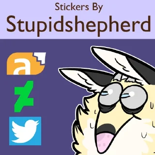 Sticker ℹ️ Nebulous The Derp Dragon