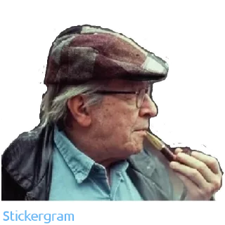 Sticker 🚬 Olavo de Carvalho