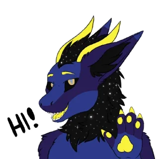 Sticker 👋 Zafir Cosmic Nardoragon