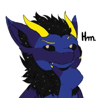 Sticker 🤔 Zafir Cosmic Nardoragon