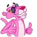 Video sticker 👍 Pink Panther