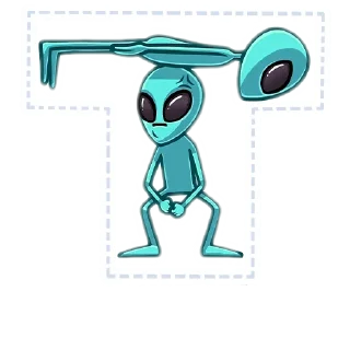 Sticker 👽 Tie Token https://invaderexchange.com/