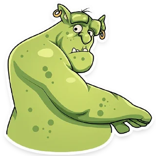 Sticker 😧 Orc Frank