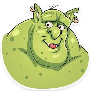 Sticker 👋 Orc Frank