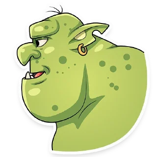 Sticker 😍 Orc Frank