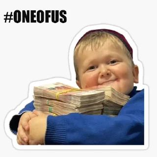 Sticker 🤗 Shitheads #ONEOFUS