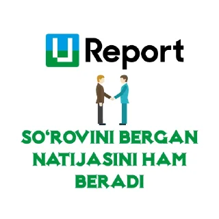 Sticker 😘 U-Report Uzb