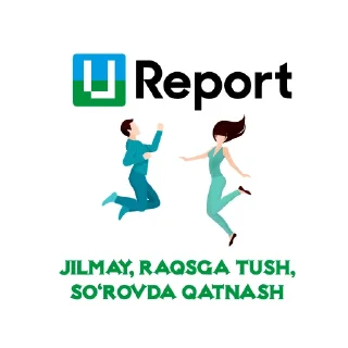 Sticker 🕺 U-Report Uzb