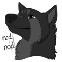 Sticker 🐺 @wolfjlupus SFW General1