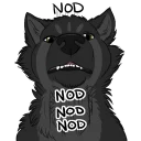 Sticker 🐺 @wolfjlupus SFW General1