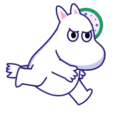 Sticker 🏃‍♂️ Moomin