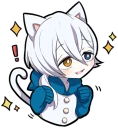 Sticker ✨ White Kitten