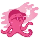 Sticker 😎 mr. Octopus