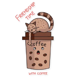 Sticker ☺️ Coffee time