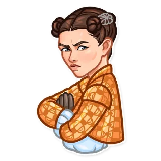 Sticker 😠 Arya Stark