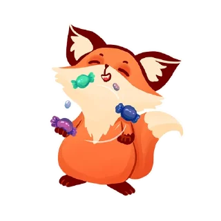 Sticker 🍬 Tram Foxy