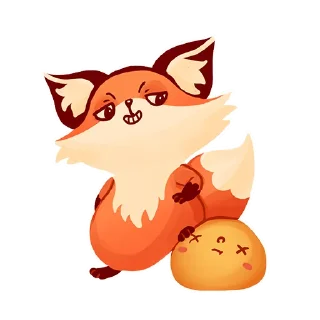 Sticker 😵 Tram Foxy