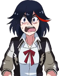 Sticker 😱 Ryuko Matoi Fun Art (KILL la KILL)