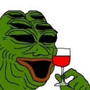 Video sticker 🍷 Pepe