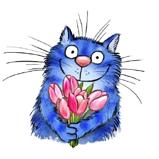 Sticker 🌹 Rinas Blue Cats