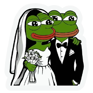 Sticker 💑 PepeTheFrog