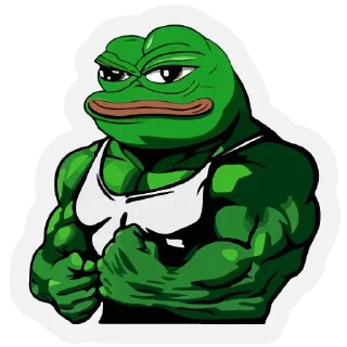 Video sticker 🏋‍♂️ PepeTheFrog