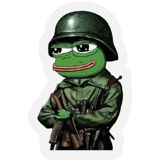 Sticker 🔫 PepeTheFrog